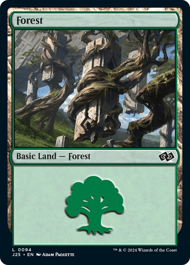 Forest (94) [Foundations Jumpstart] | Tables and Towers