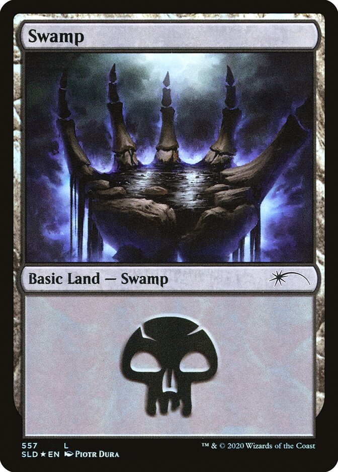 Swamp (Discarding) (557) [Secret Lair Drop Promos] | Tables and Towers