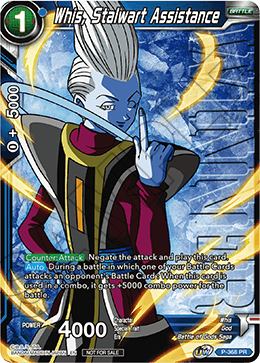 Whis, Stalwart Assistance (Unison Warrior Series Boost Tournament Pack Vol. 7 - Winner) (P-368) [Tournament Promotion Cards] | Tables and Towers