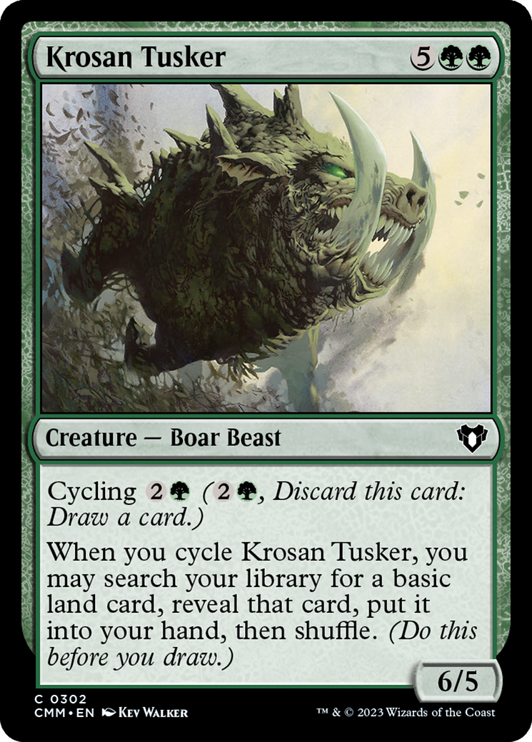 Krosan Tusker [Commander Masters] | Tables and Towers