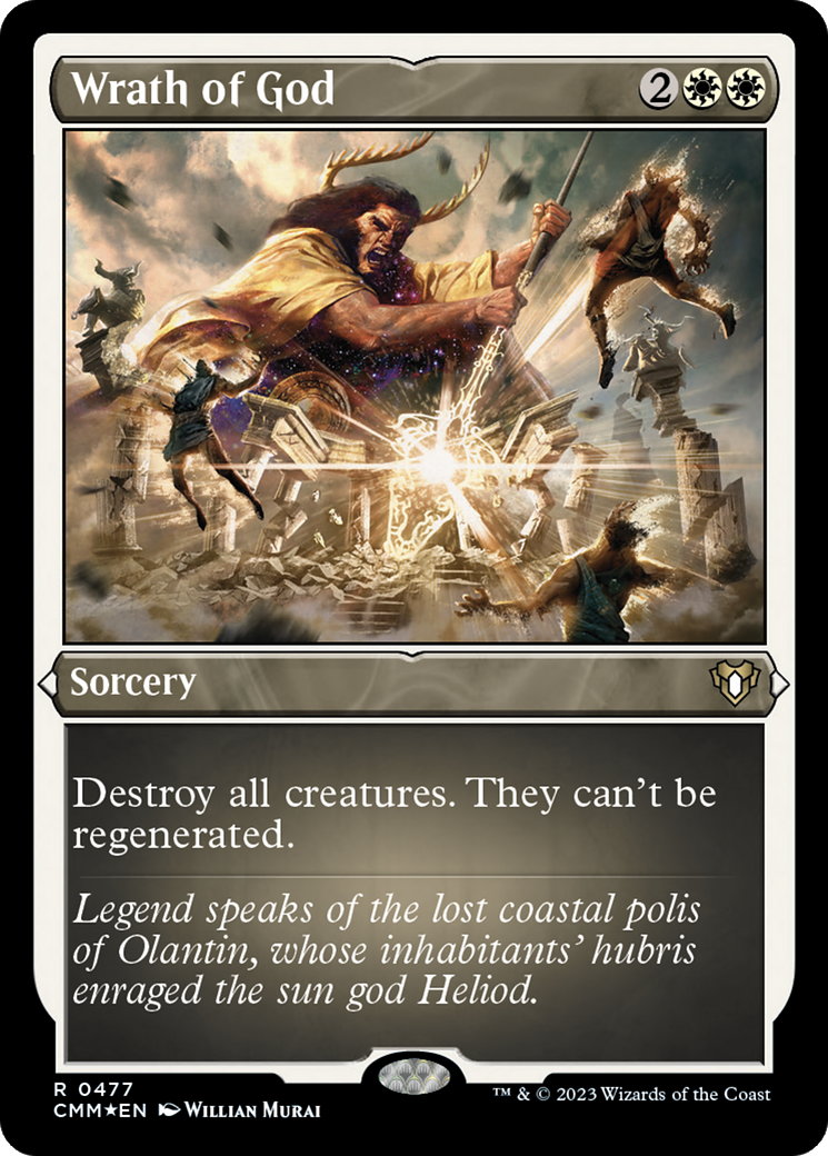 Wrath of God (Foil Etched) [Commander Masters] | Tables and Towers