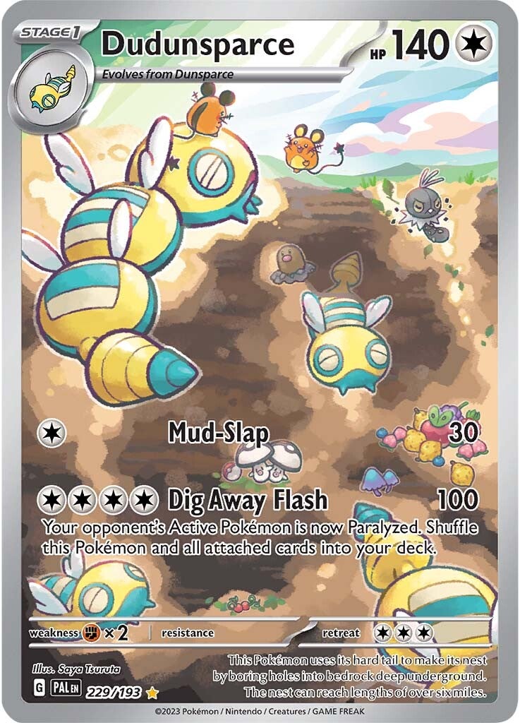 Dudunsparce (229/193) [Scarlet & Violet: Paldea Evolved] | Tables and Towers