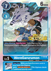 WereGarurumon [P-008] (Online Regional - Finalist) [Promotional Cards] | Tables and Towers