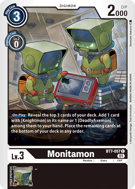 Monitamon [BT7-057] [Next Adventure] | Tables and Towers