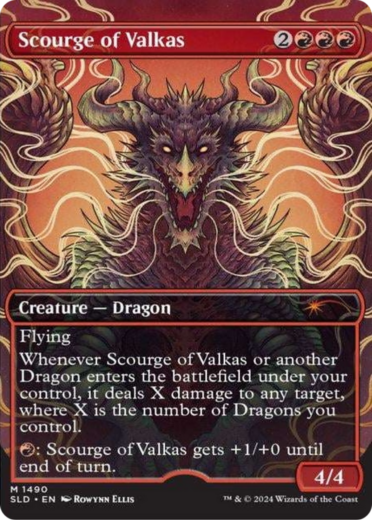 Scourge of Valkas (Rainbow Foil) [Secret Lair Drop Series] | Tables and Towers