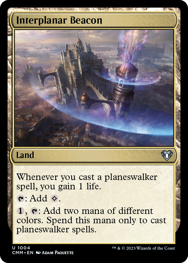 Interplanar Beacon [Commander Masters] | Tables and Towers