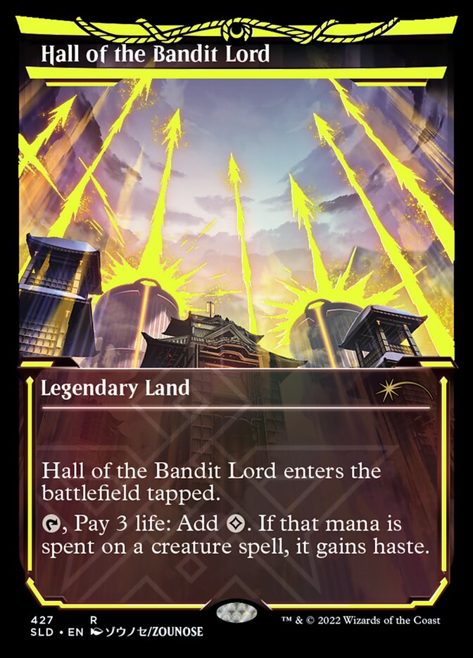 Hall of the Bandit Lord (Neon Ink Yellow) [Secret Lair Drop Series] | Tables and Towers