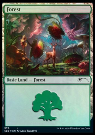 Forest (Predatory) (578) [Secret Lair Drop Promos] | Tables and Towers