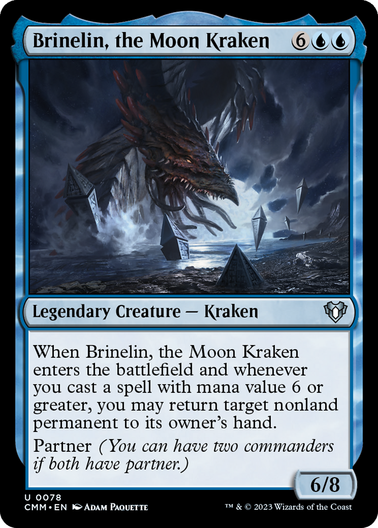 Brinelin, the Moon Kraken [Commander Masters] | Tables and Towers