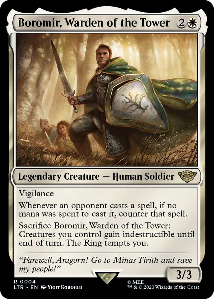 Boromir, Warden of the Tower [The Lord of the Rings: Tales of Middle-Earth] | Tables and Towers