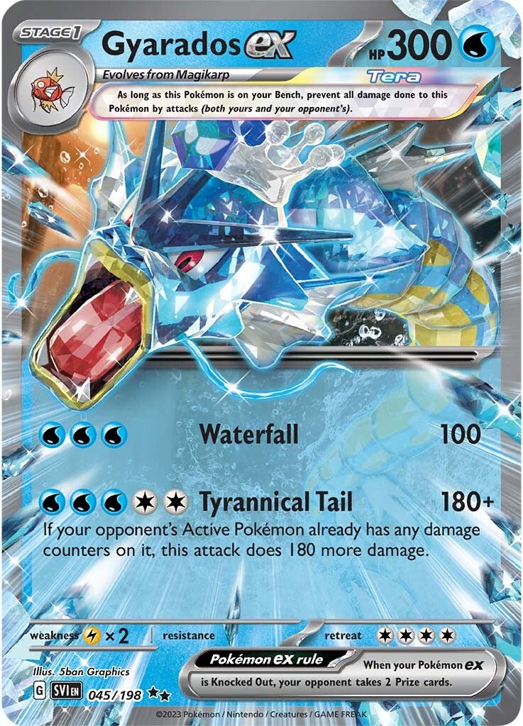 Gyarados ex (045/198) [Scarlet & Violet: Base Set] | Tables and Towers