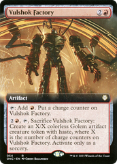 Vulshok Factory (Extended Art) [Phyrexia: All Will Be One Commander] | Tables and Towers