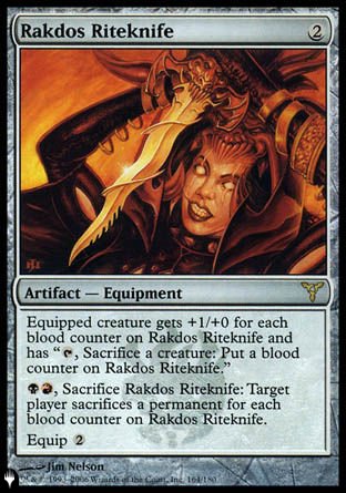 Rakdos Riteknife [The List] | Tables and Towers