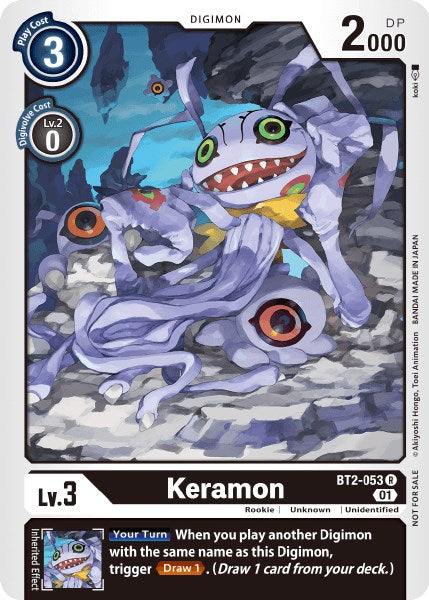 Keramon [BT2-053] (Tamer Party Vol. 3) [Release Special Booster Promos] | Tables and Towers