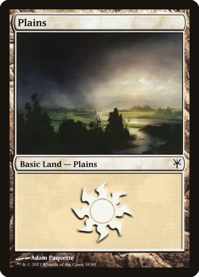 Plains (38) [Duel Decks: Sorin vs. Tibalt] | Tables and Towers