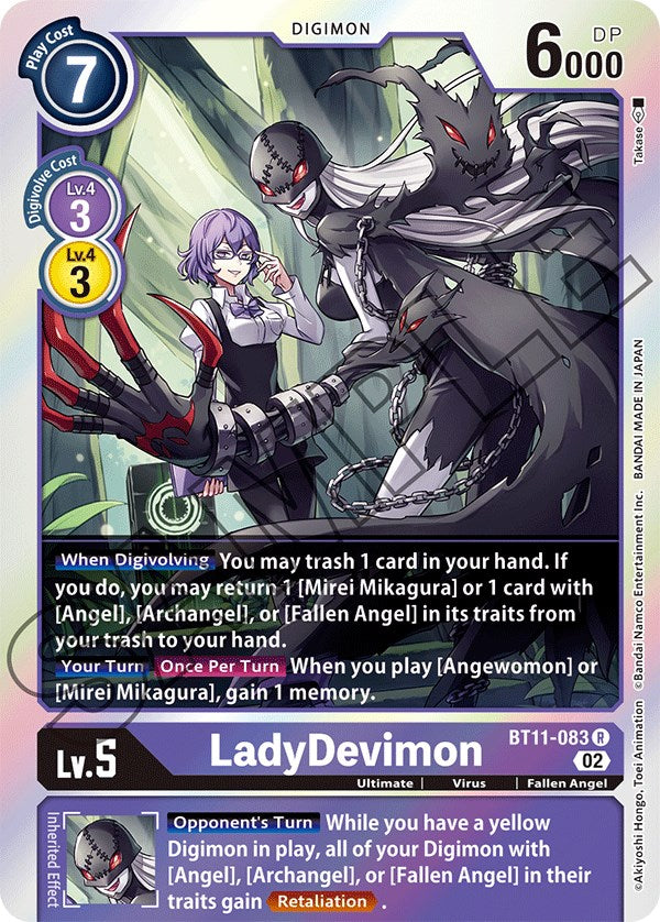 LadyDevimon [BT11-083] [Dimensional Phase] | Tables and Towers