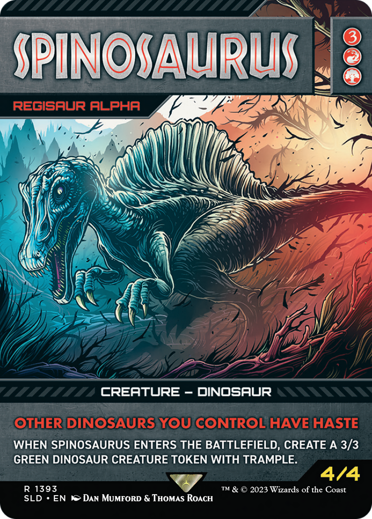 Spinosaurus - Regisaur Alpha [Secret Lair Drop Series] | Tables and Towers