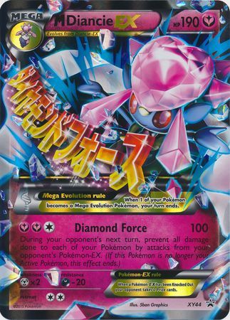 M Diancie EX (XY44) (Jumbo Card) [XY: Black Star Promos] | Tables and Towers