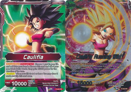 Caulifla // Caulifla Running Wild (P-043) [Promotion Cards] | Tables and Towers