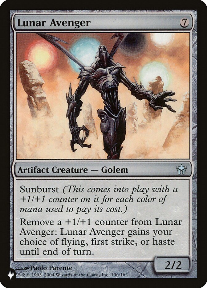 Lunar Avenger [The List] | Tables and Towers