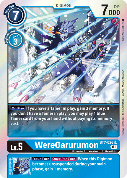 WereGarurumon [BT7-026] [Next Adventure] | Tables and Towers