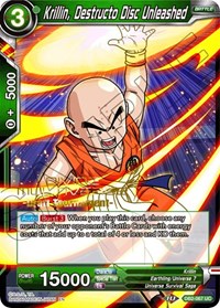 Krillin, Destructo Disc Unleashed (Divine Multiverse Draft Tournament) (DB2-067) [Tournament Promotion Cards] | Tables and Towers