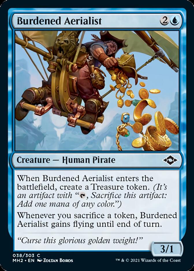 Burdened Aerialist [Modern Horizons 2] | Tables and Towers