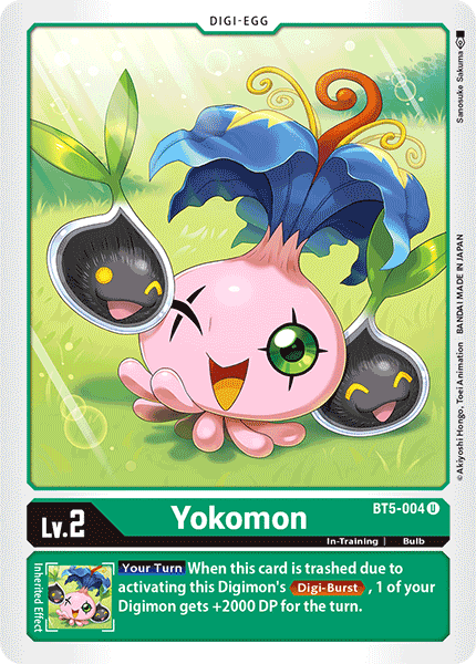 Yokomon [BT5-004] [Battle of Omni] | Tables and Towers