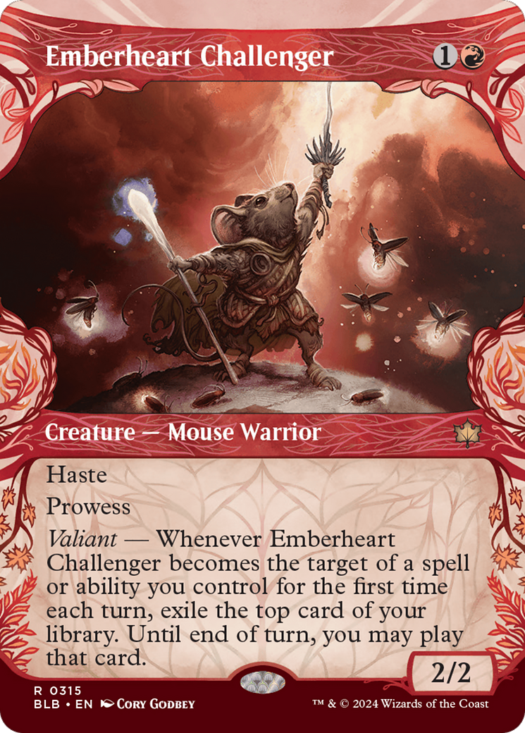 Emberheart Challenger (Showcase) [Bloomburrow] | Tables and Towers