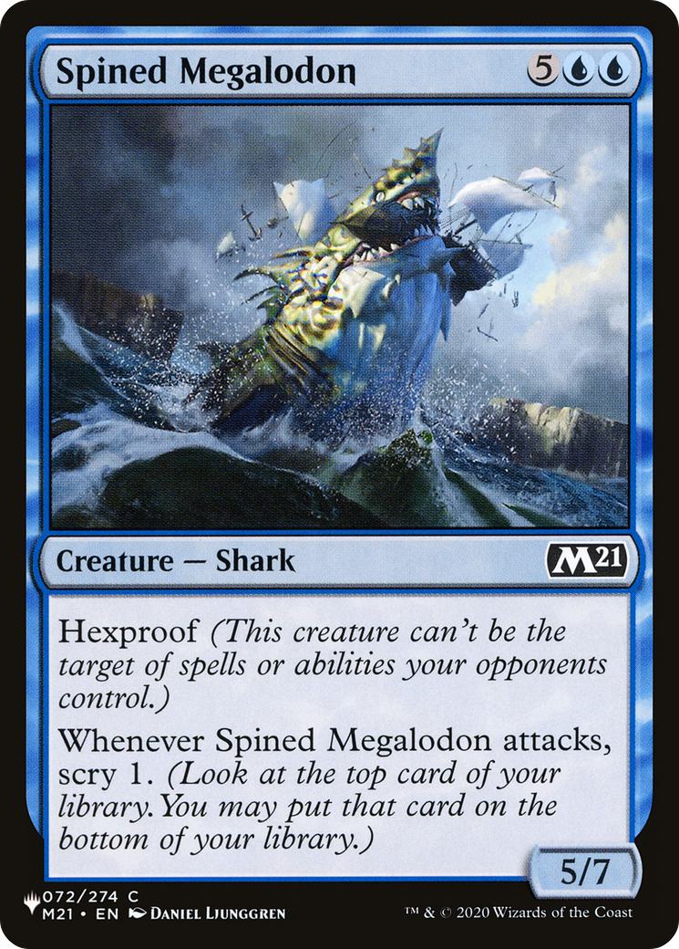 Spined Megalodon [The List Reprints] | Tables and Towers