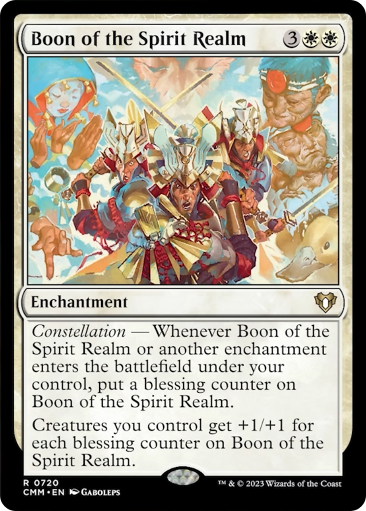 Boon of the Spirit Realm [Commander Masters] | Tables and Towers