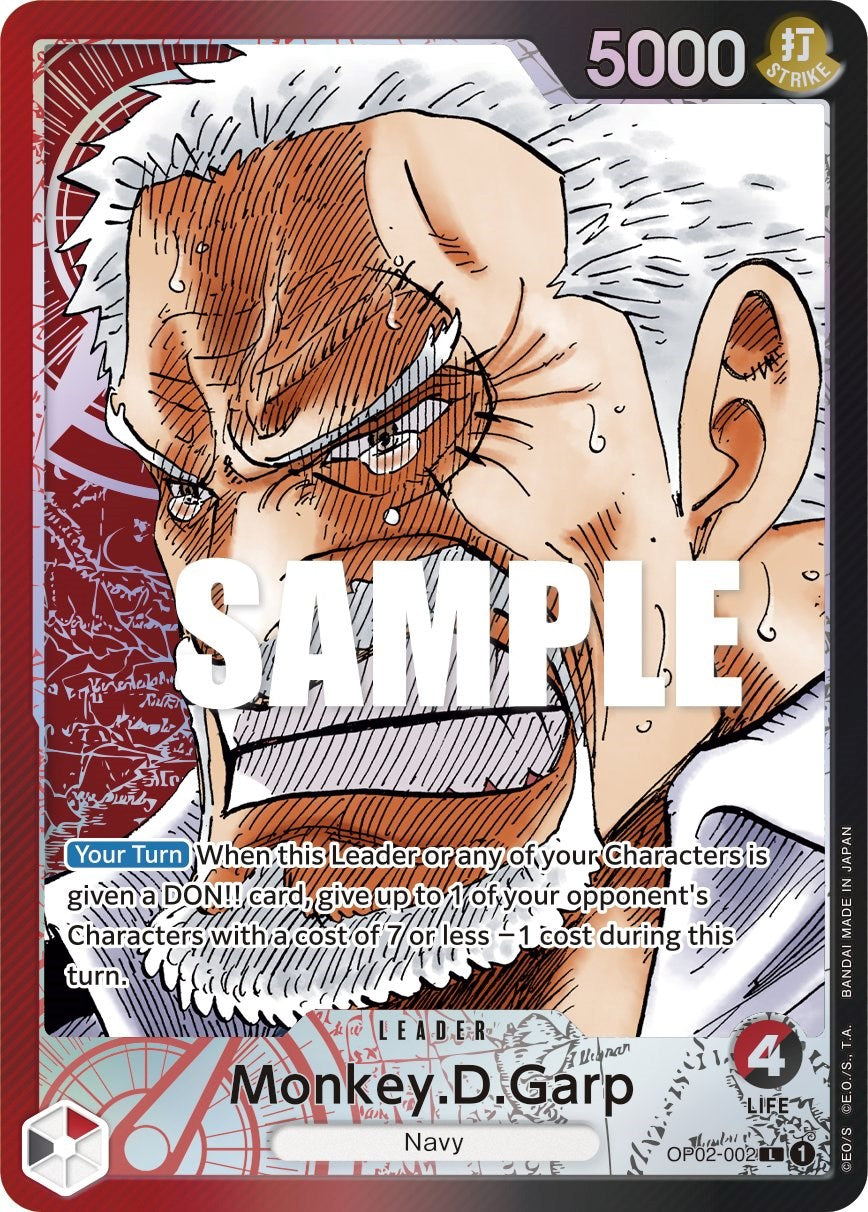 Monkey.D.Garp (Alternate Art) [Paramount War] | Tables and Towers