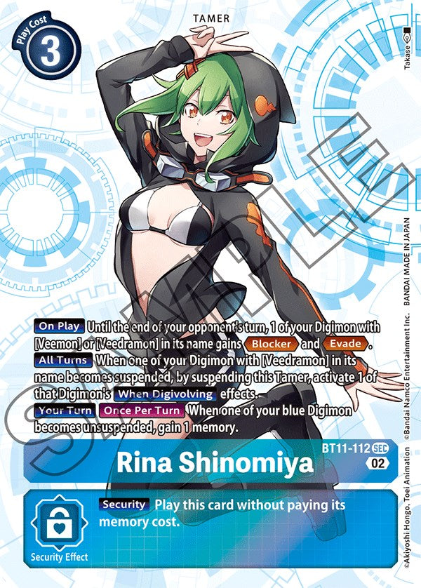 Rina Shinomiya [BT11-112] [Dimensional Phase] | Tables and Towers