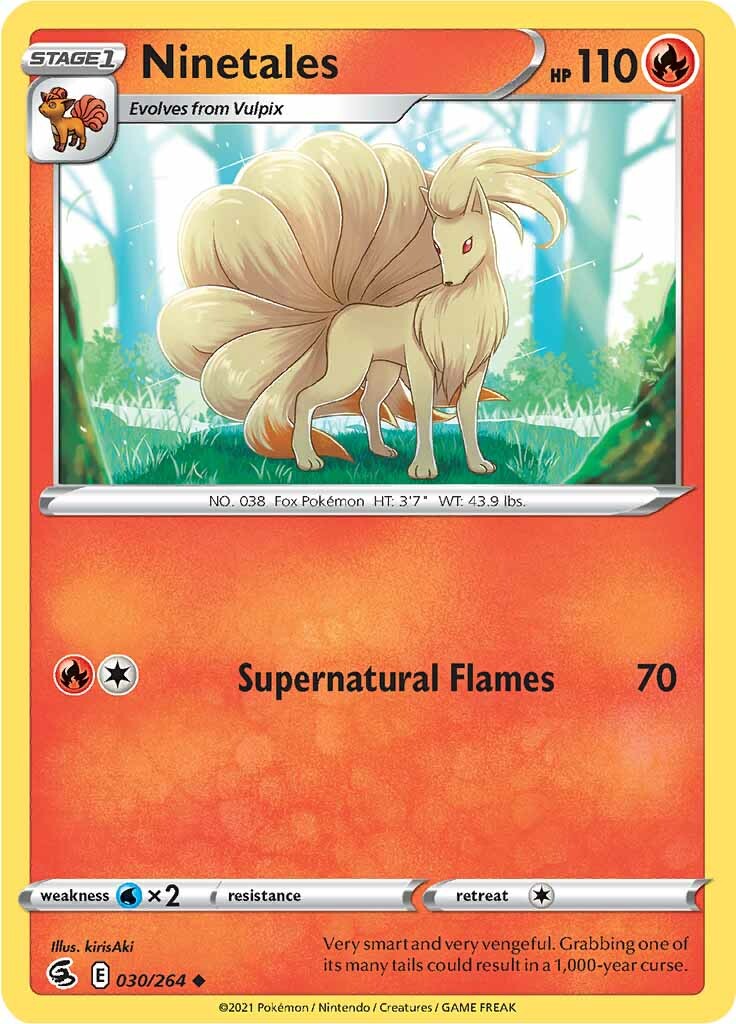 Ninetales (030/264) [Sword & Shield: Fusion Strike] | Tables and Towers