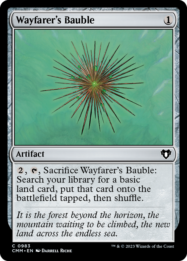 Wayfarer's Bauble [Commander Masters] | Tables and Towers