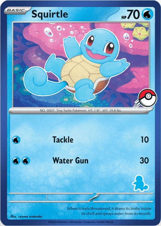 Squirtle (Blue Border) [My First Battle] | Tables and Towers