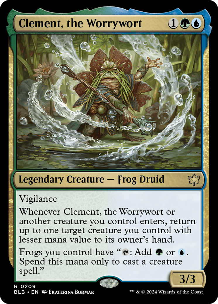 Clement, the Worrywort [Bloomburrow] | Tables and Towers