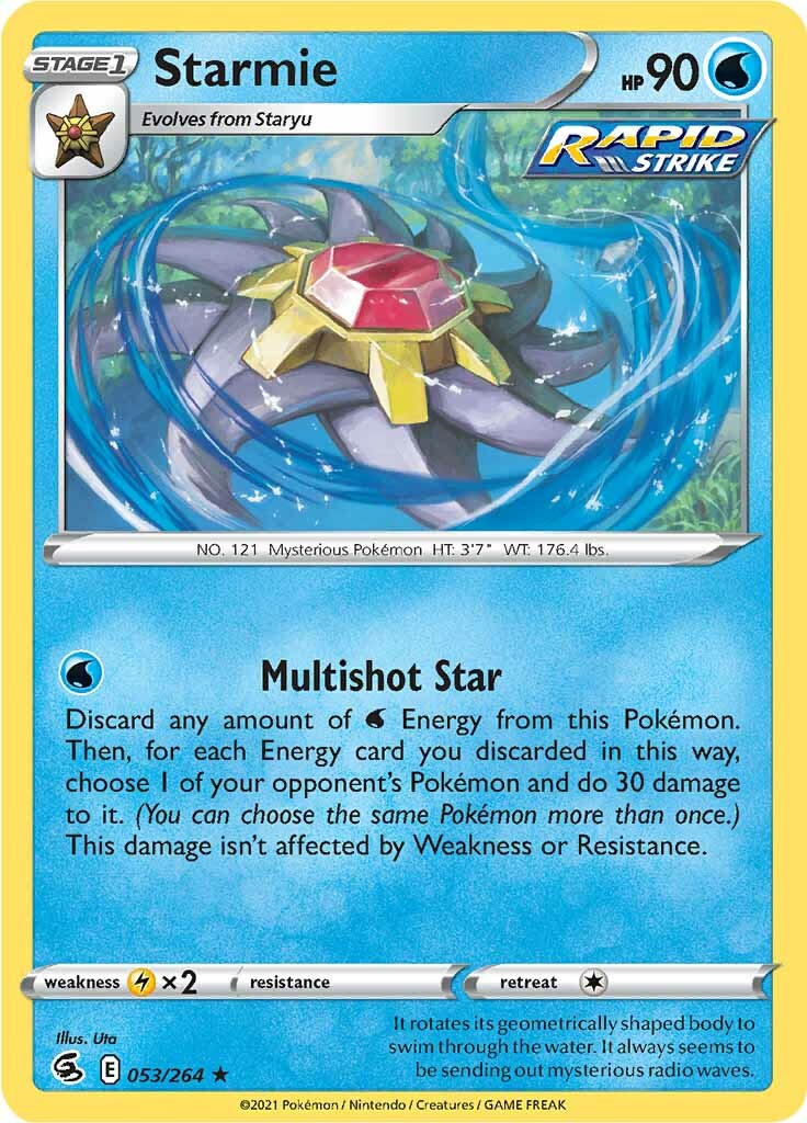 Starmie (053/264) [Sword & Shield: Fusion Strike] | Tables and Towers