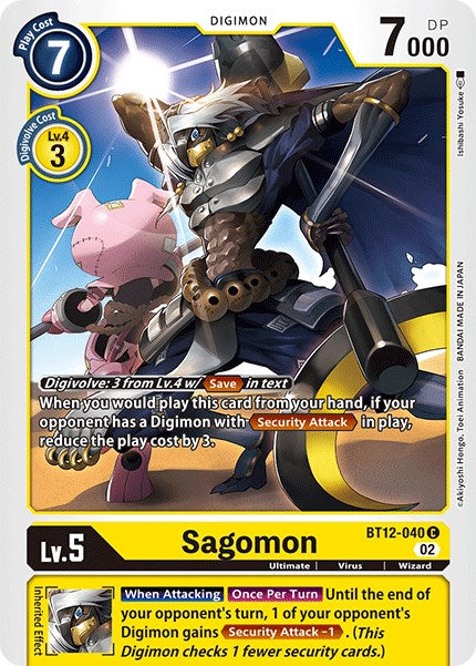 Sagomon [BT12-040] [Across Time] | Tables and Towers