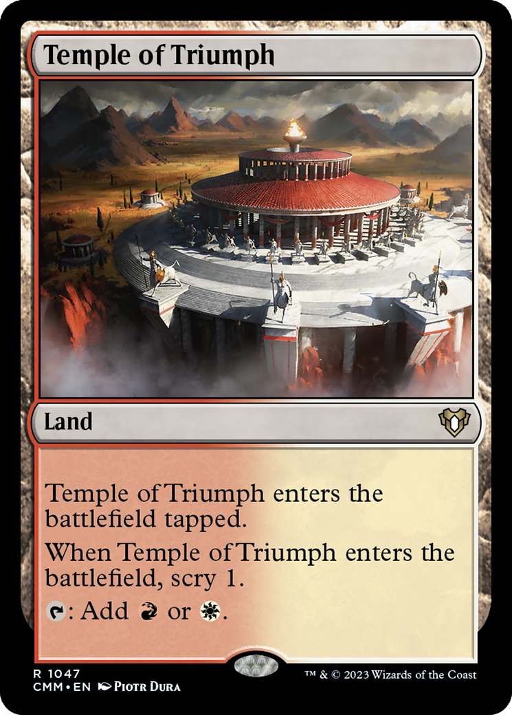 Temple of Triumph [Commander Masters] | Tables and Towers