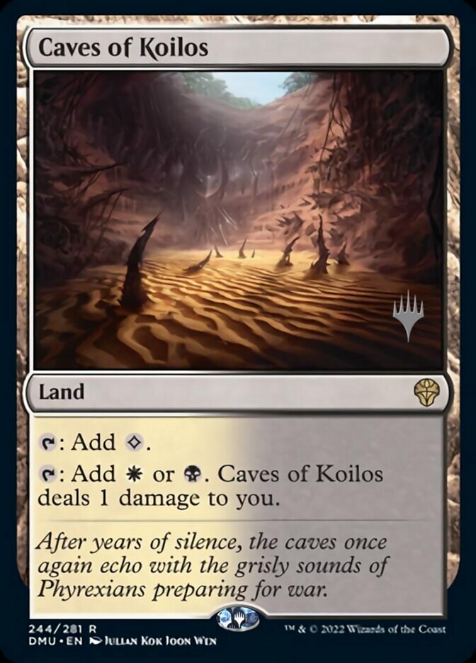 Caves of Koilos (Promo Pack) [Dominaria United Promos] | Tables and Towers