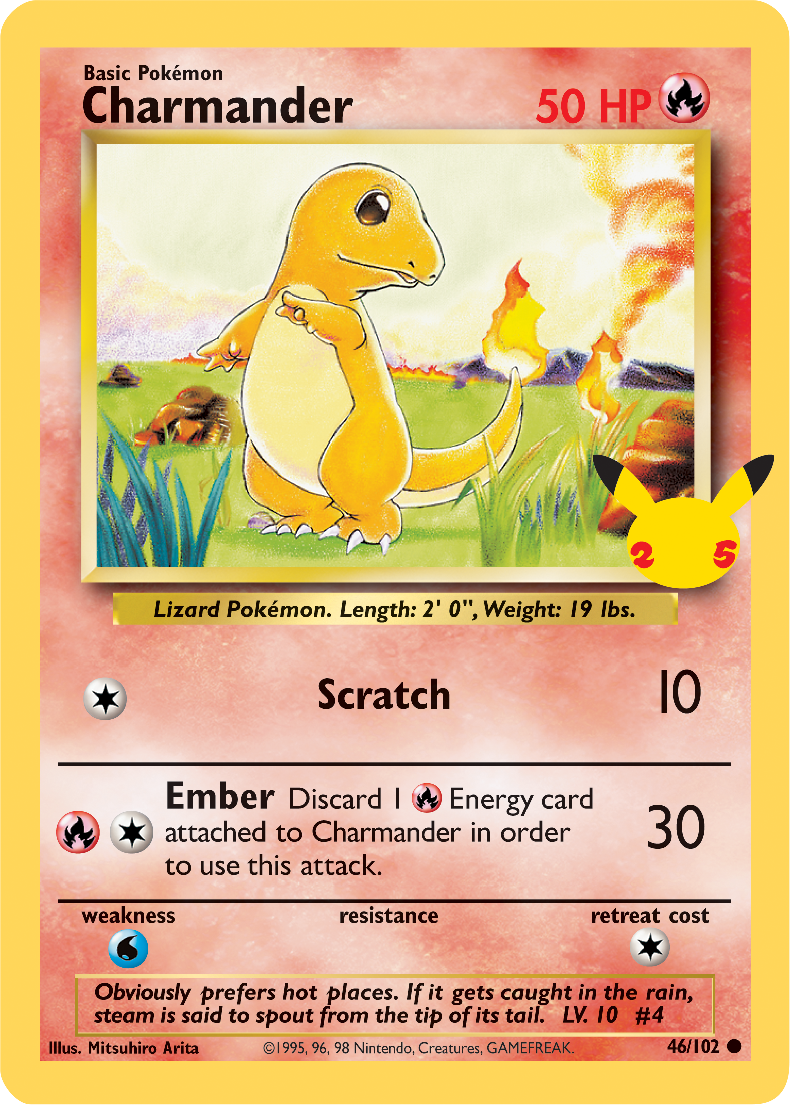 Charmander (46/102) (Jumbo Card) [First Partner Pack] | Tables and Towers