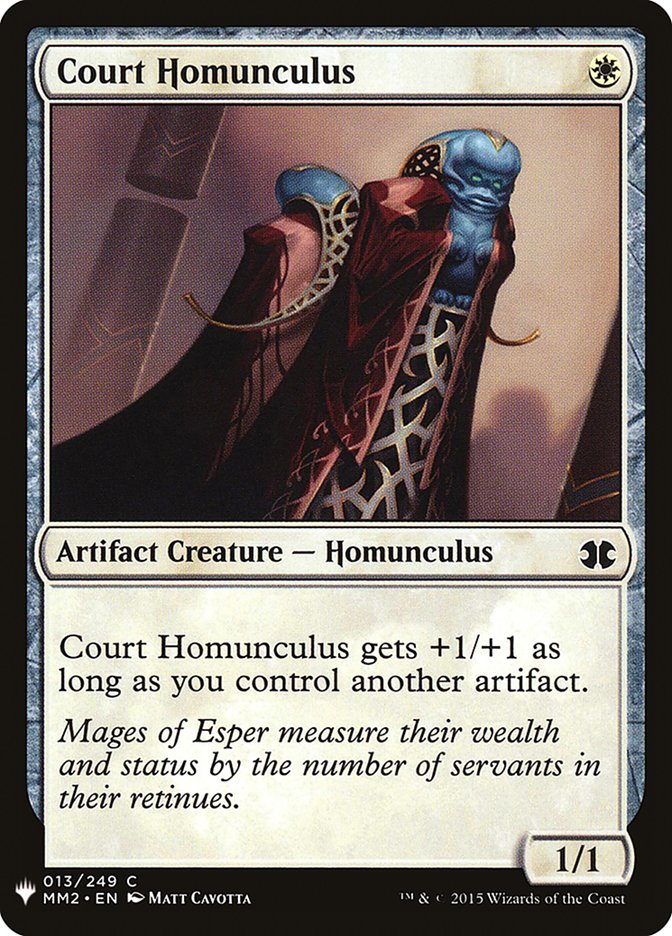 Court Homunculus [Mystery Booster] | Tables and Towers