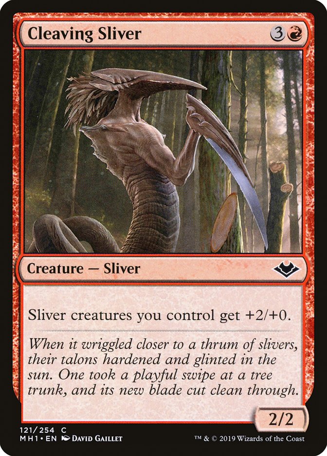 Cleaving Sliver [Modern Horizons] | Tables and Towers