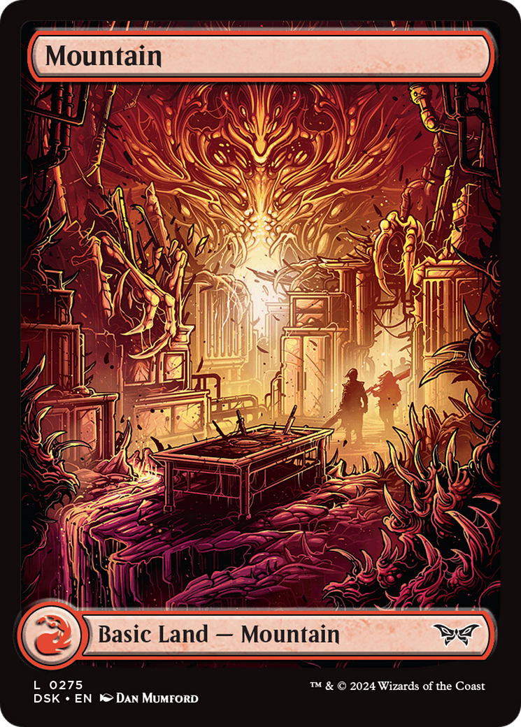 Mountain (275) - Full Art [Duskmourn: House of Horror] | Tables and Towers