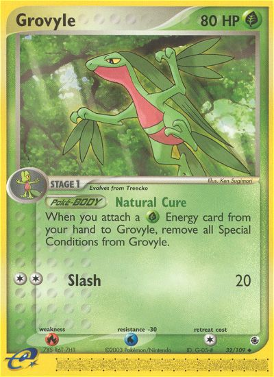 Grovyle (32/109) [EX: Ruby & Sapphire] | Tables and Towers