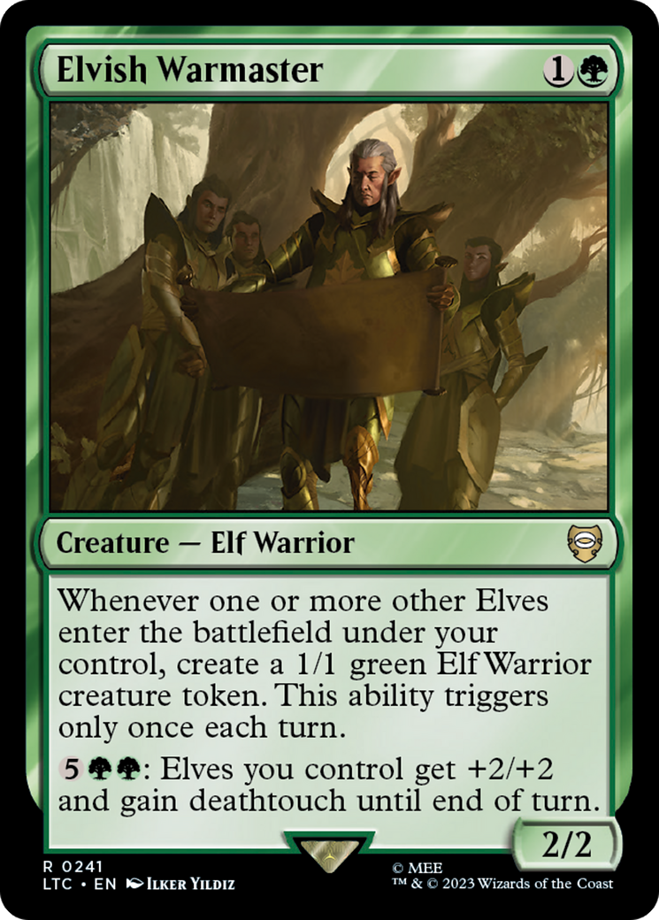 Elvish Warmaster [The Lord of the Rings: Tales of Middle-Earth Commander] | Tables and Towers