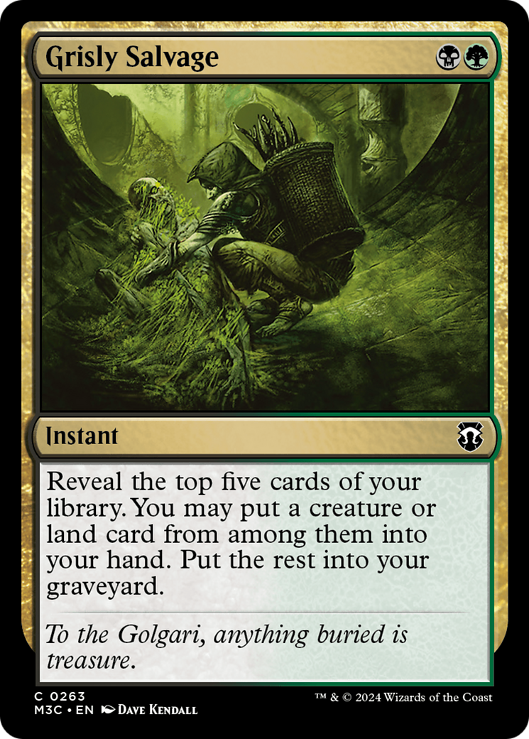 Grisly Salvage [Modern Horizons 3 Commander] | Tables and Towers