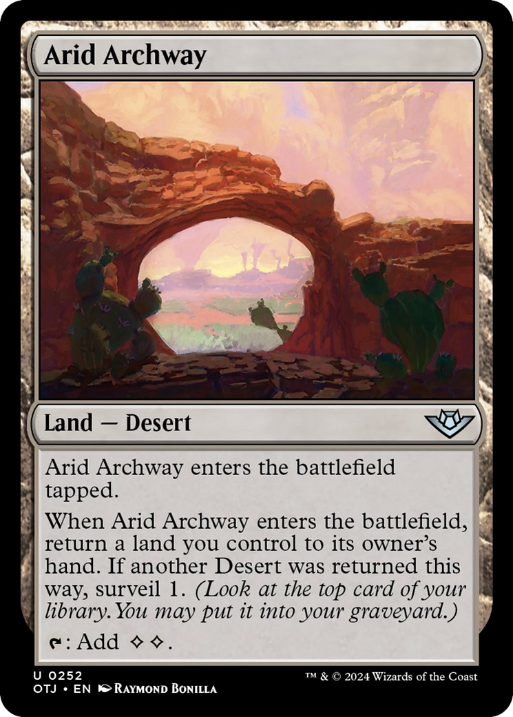 Arid Archway [Outlaws of Thunder Junction] | Tables and Towers