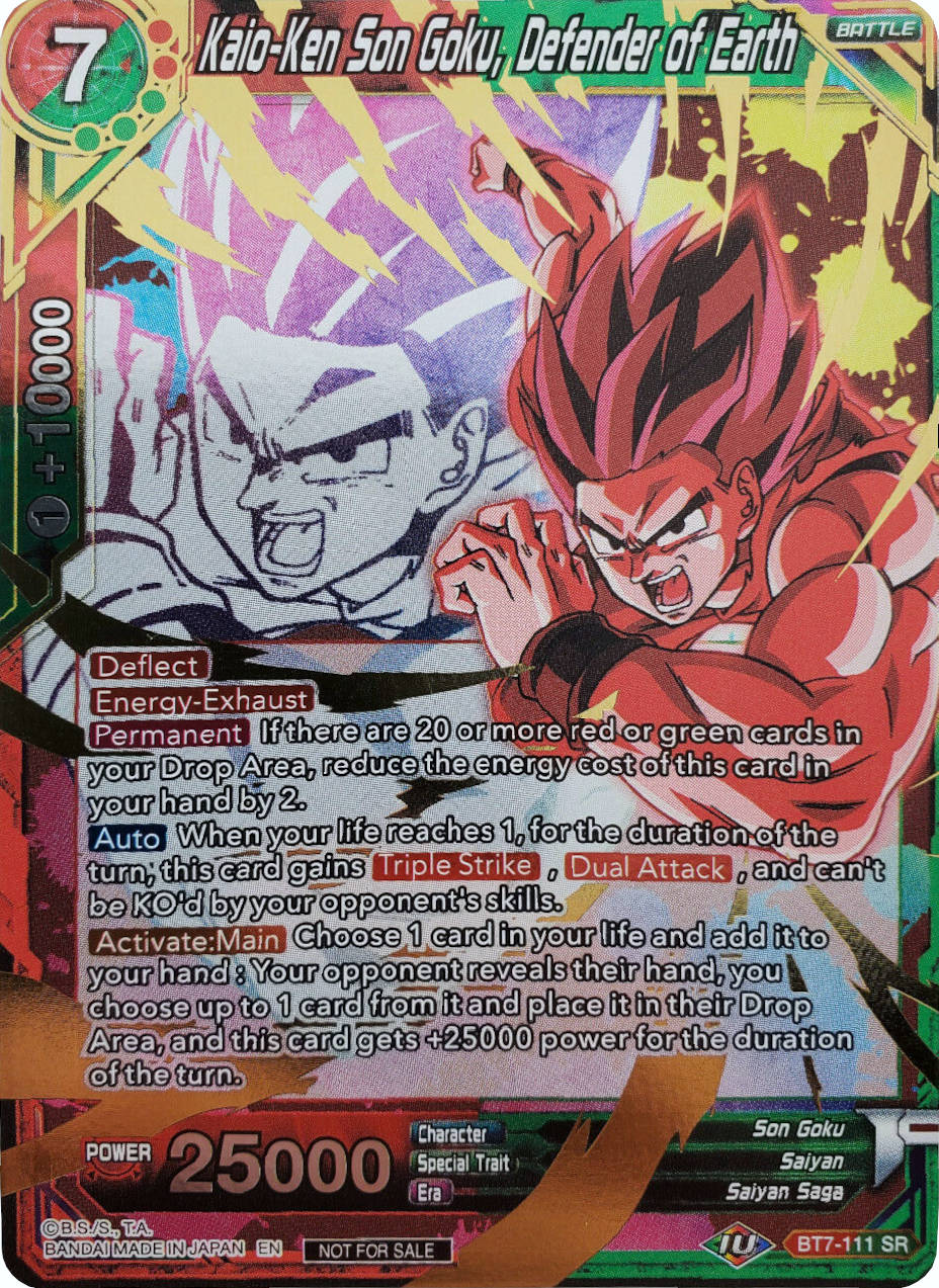 Kaio-Ken Son Goku, Defender of Earth (Event Pack 4) (BT7-111) [Promotion Cards] | Tables and Towers